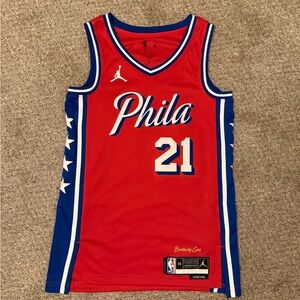 Nike Joel Embiid Philadelphia 76ers Basketball Jersey